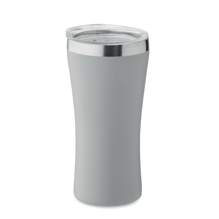 Double wall coloured travel mug 160 ml