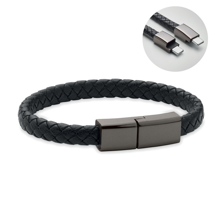Braided bracelet cable type C