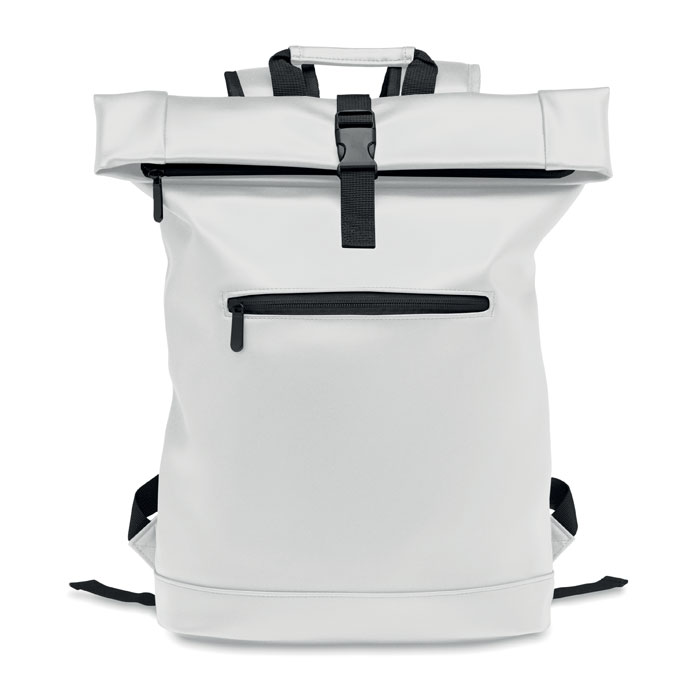 Laptop PU rolltop backpack