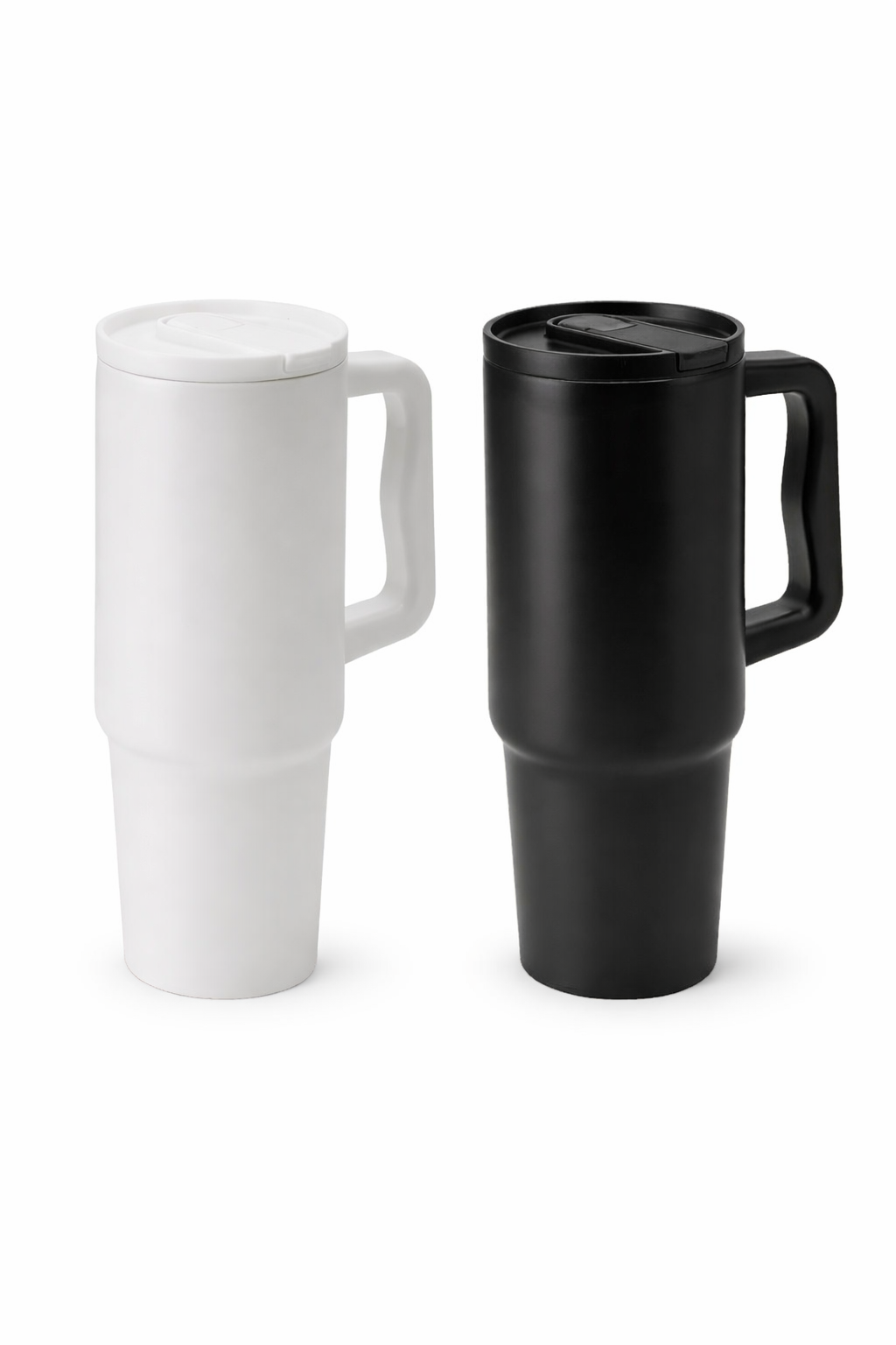 Stainless Steel Tumbler with Straw Lid 900 ml